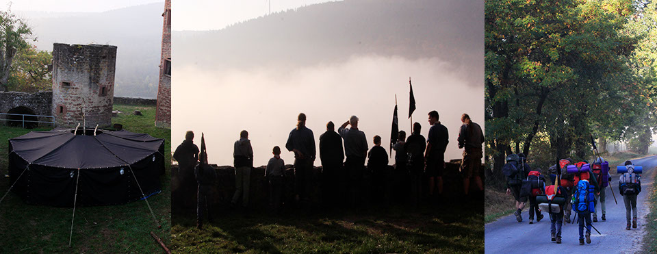 Gruppenbild des Stammes Wodan